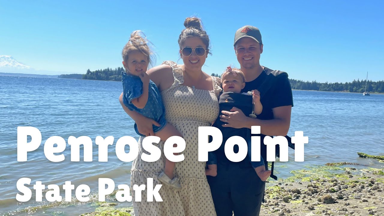 Camping in Penrose Point State Park on Washington's Key Peninsula with a 16' Scamp Travel Trailer