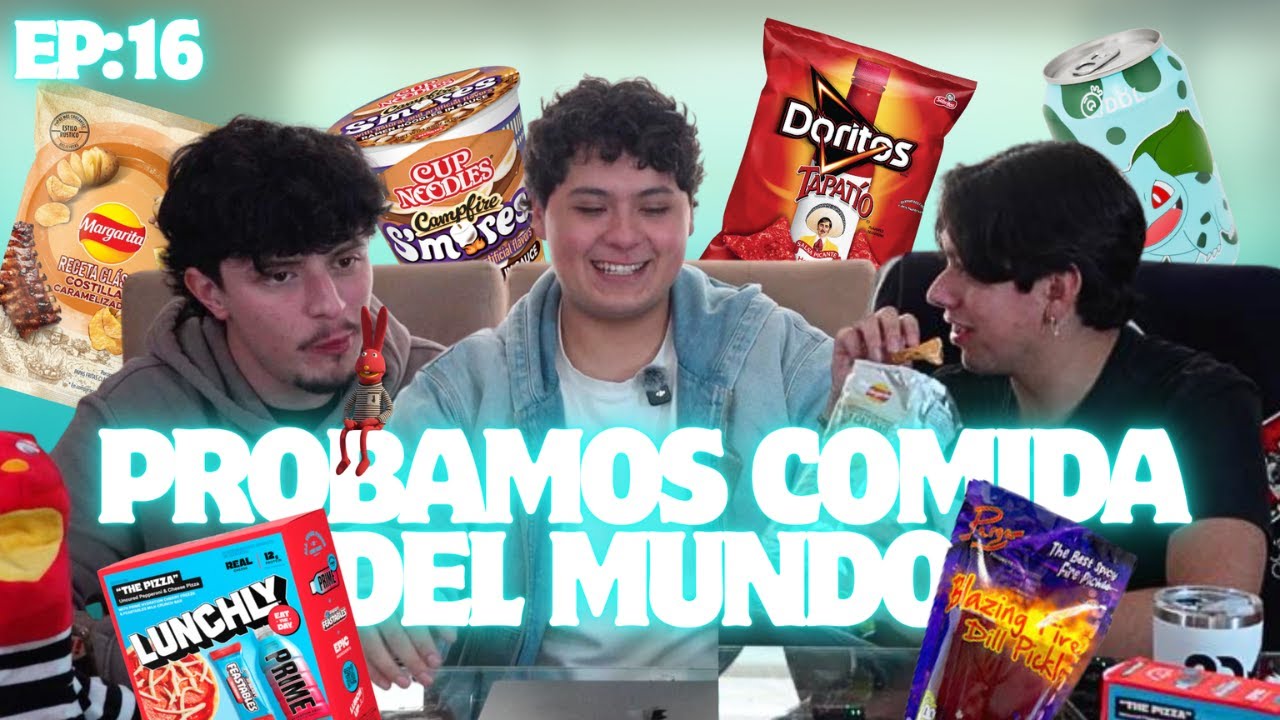 PROBANDO DULCES de TODO el MUNDO