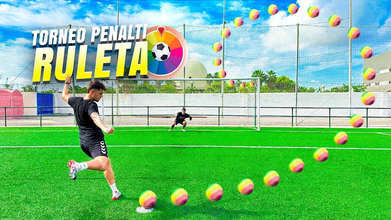⚽ PENALTIS RULETA CHALLENGE 😲 &iexcl;Retos de f&uacute;tbol!