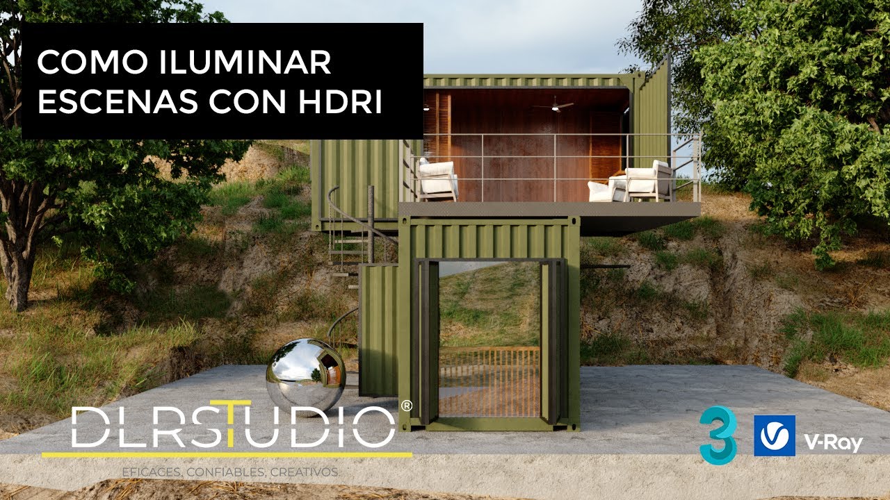 Como Iluminar una Escena con HDRI Vray