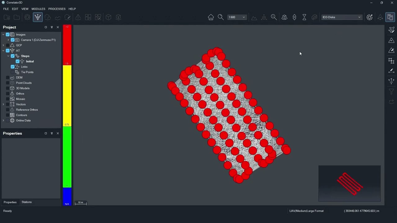 How to Perform Aerial Triangulation with Correlator3D Version 10
