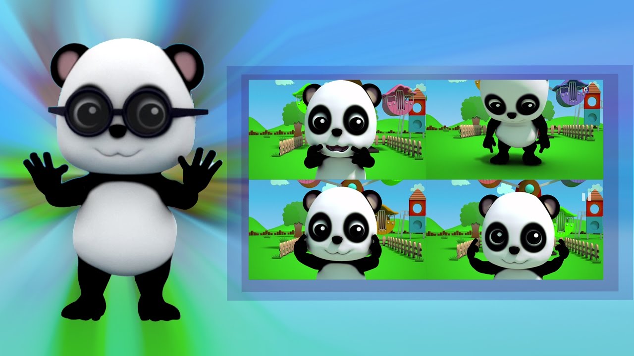 ศีรษะส์นีไหล่ | เพลงสำหรับเด็กที่ | 3d Nursery Rhyme | Baby Bao Panda | Head Shoulder Knees and Toes