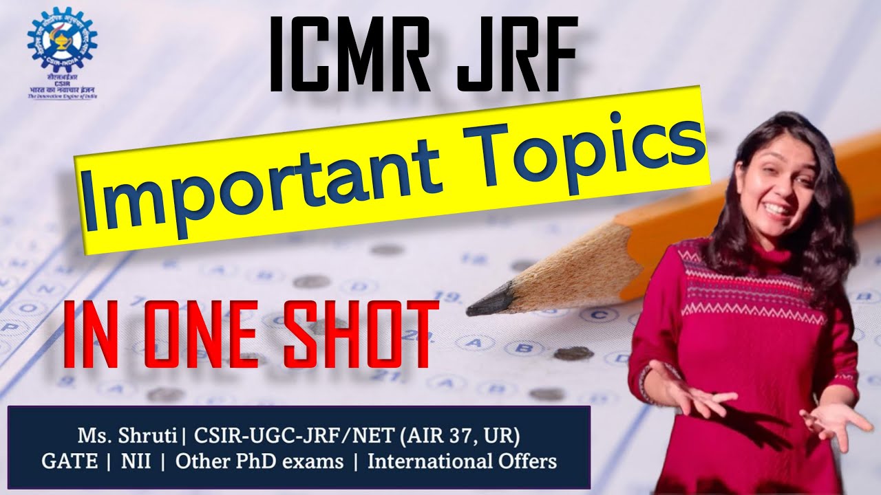 Crack ICMR JRF/BRET exam this year!!