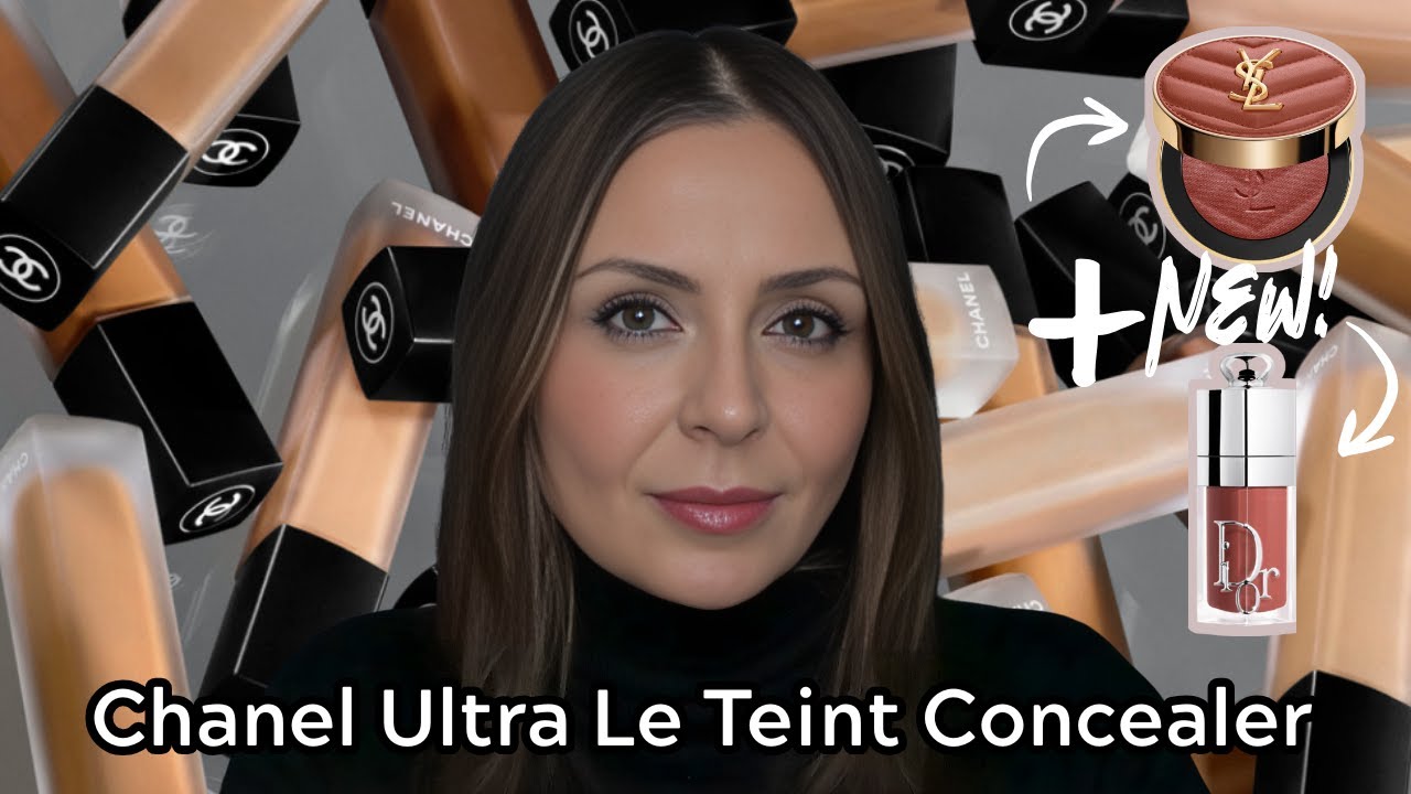 ✨ NEW! Chanel Ultra Le Teint Concealer! New fave? + NEW YSL Shade Honeymoon | Dior Lip Oil Glaze!!