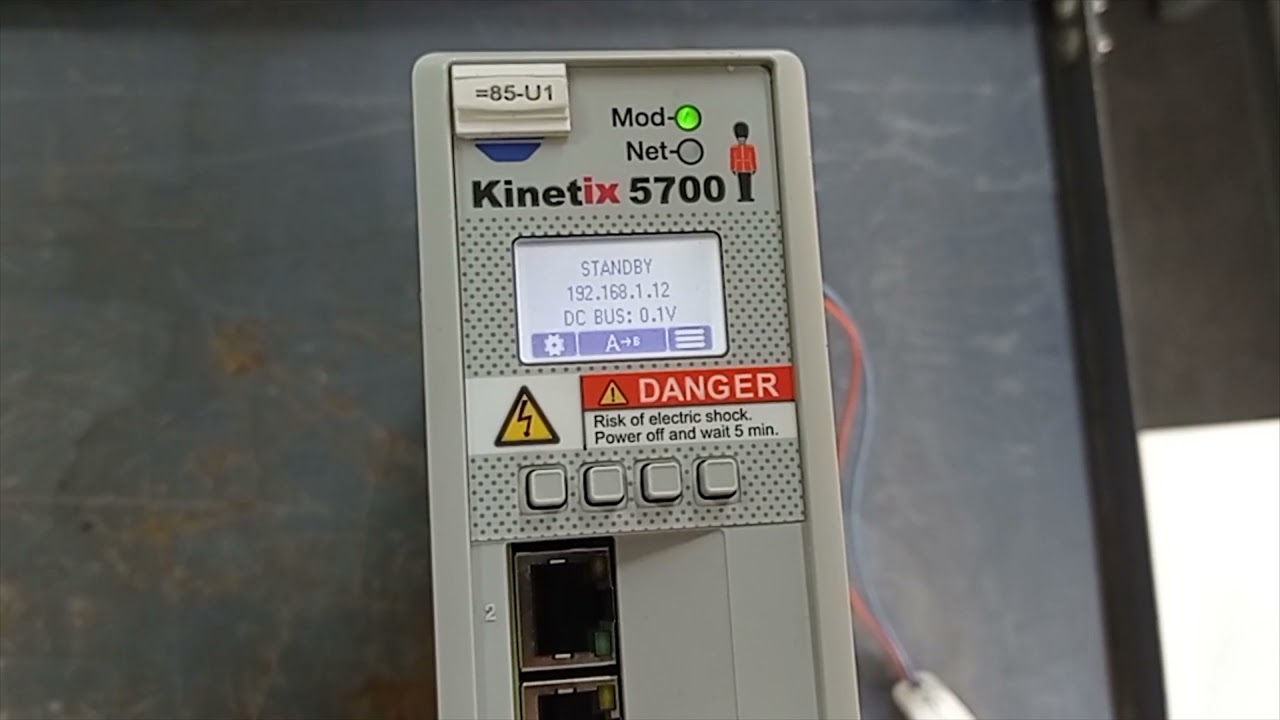 AC7168 Сервопривод ALLEN- BRADLEY 2198-D020-ERS3 5.5A