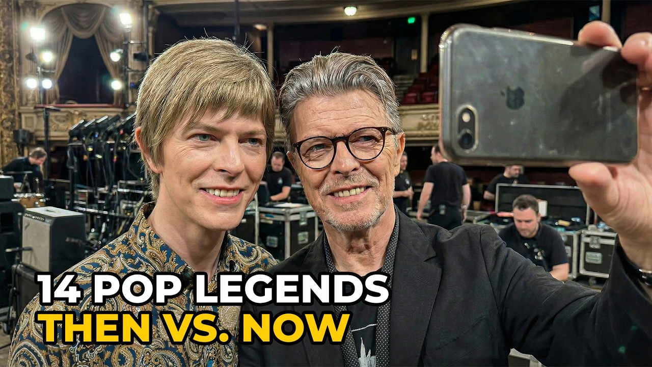 TOP 14 Legendary Pop Stars Then vs Now (1942–1991)