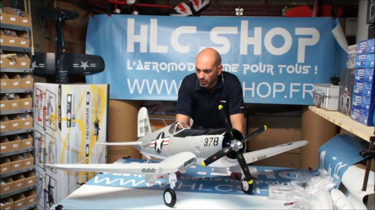 MONSTER Corsair F4U RC 1700mm XXL FMS Unboxing, présentation