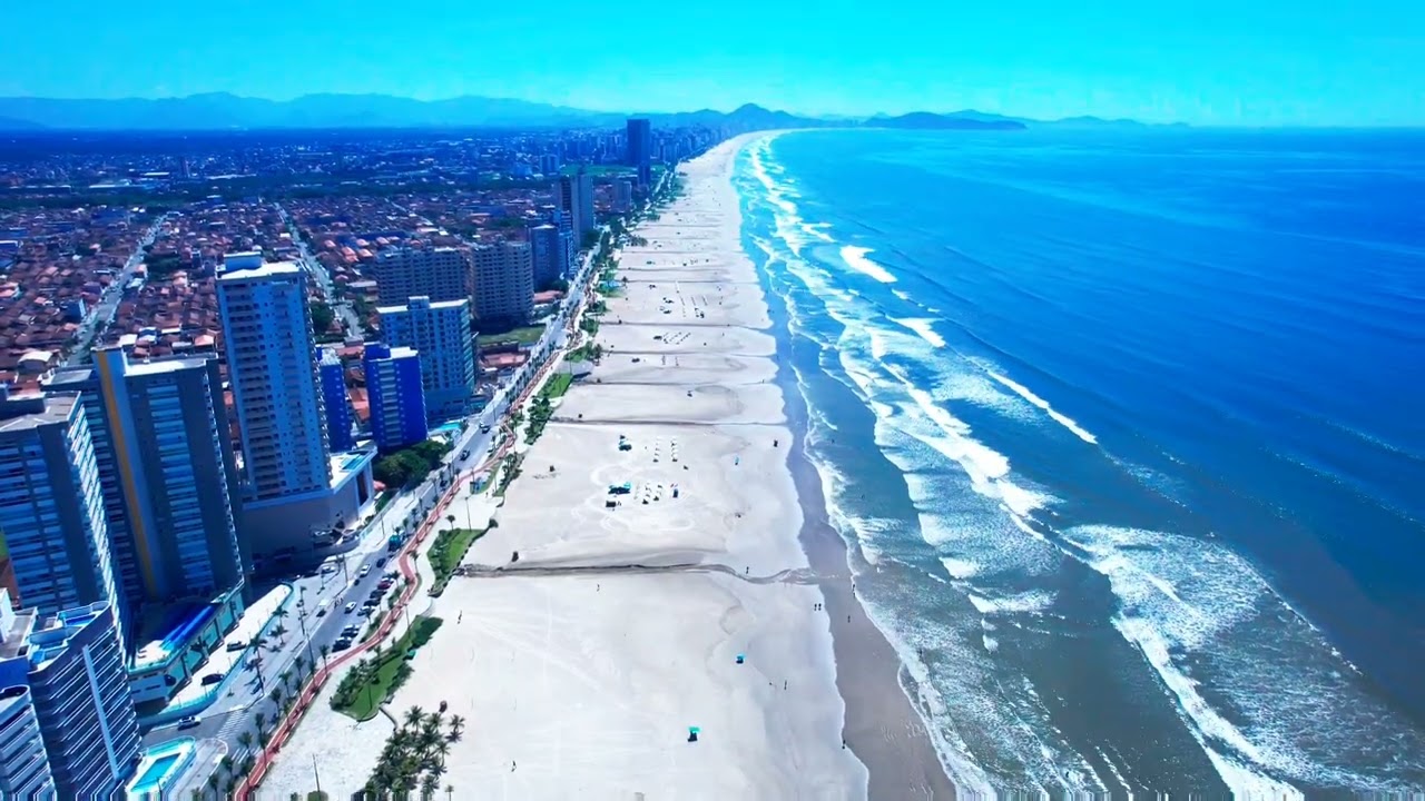 Maracanã Mirim - Caiçara num vôo de 4k com um Air 2S - Visitando o edifício Pallazo di Mare da JM