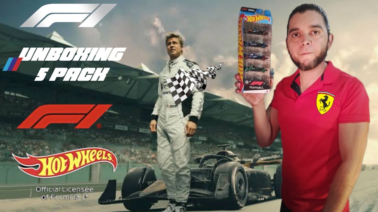 Nuevo 5 Pack Hot Wheels Formula 1 🏁🏎️ / El Más Buscado -Encontrado En Tienda 💲
