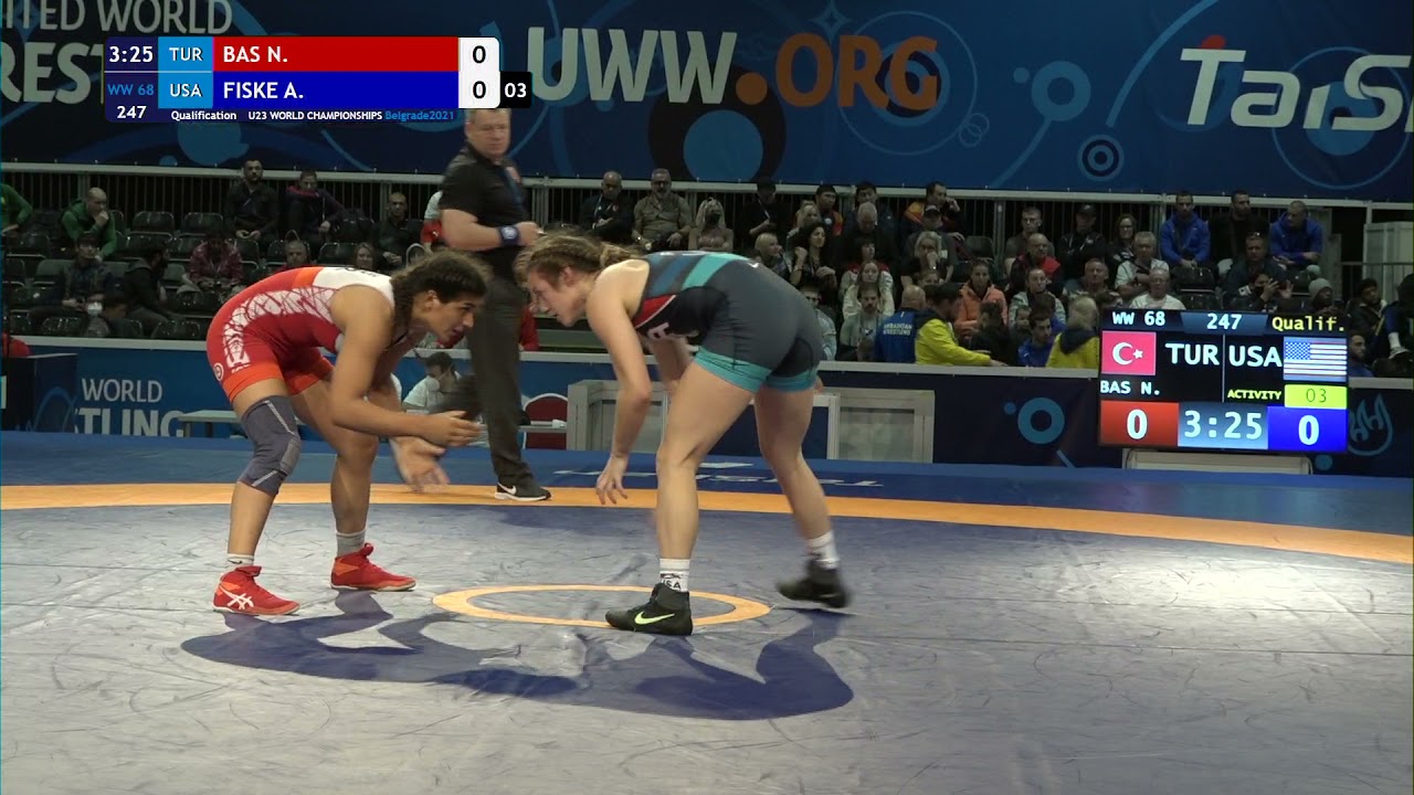 Qual. WW - 68 kg: N. BAS (TUR) v. A. FISKE (USA)