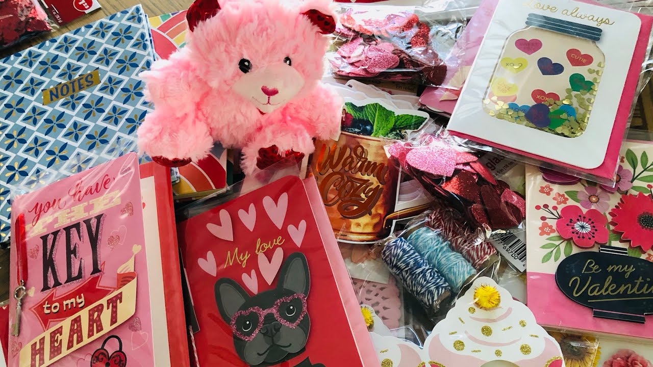Dollar Tree Haul for Valentine's Junk Journals