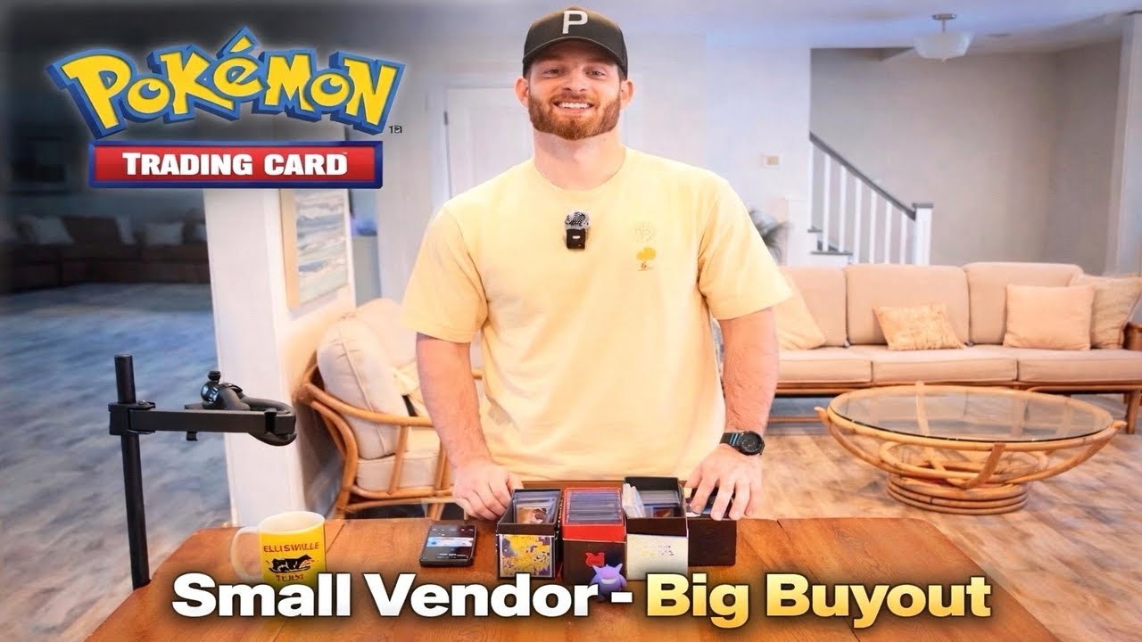 I Bought a $7,000 Pokémon Collection (My First Buyout)