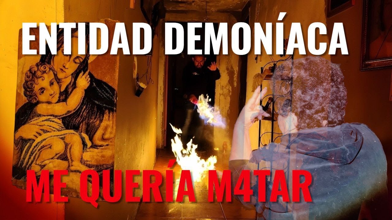ENTIDAD DEMONÍACA ME QUERÍA M4TAR I At4caron a César Torres en el ritual de luz @EntidadesOficial