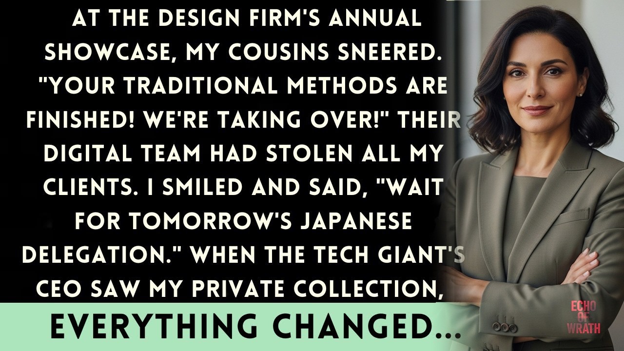 Cousins Called My Design Skills 'Outdated,' Then Their Billion-Dollar Client Saw My Secret Project!