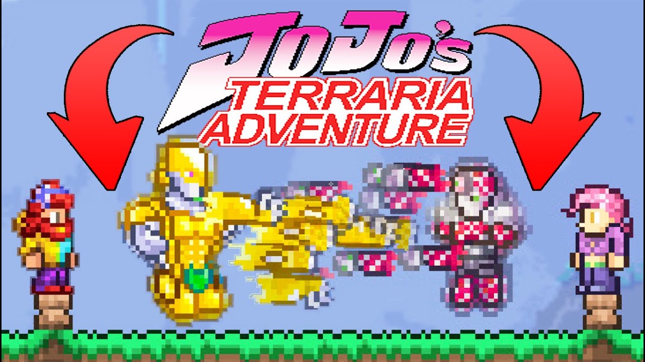 НОВЫЕ БОЕВЫЕ СТЕНДЫ ИЗ ДЖОДЖО В ТЕРРАРИИ | NEW JOJO STANDS IN TERRARIA