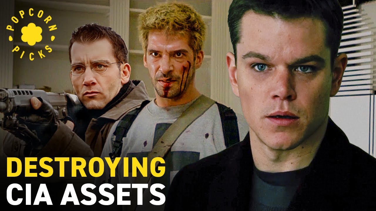 Every Time Jason Bourne Outsmarts an Assassin (Matt Damon)