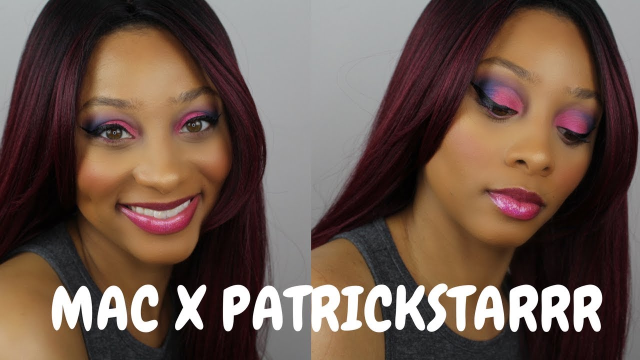 SPRING MAKEUP TUTORIAL WITH MAC X PATRICKSTARRR COLLECTION