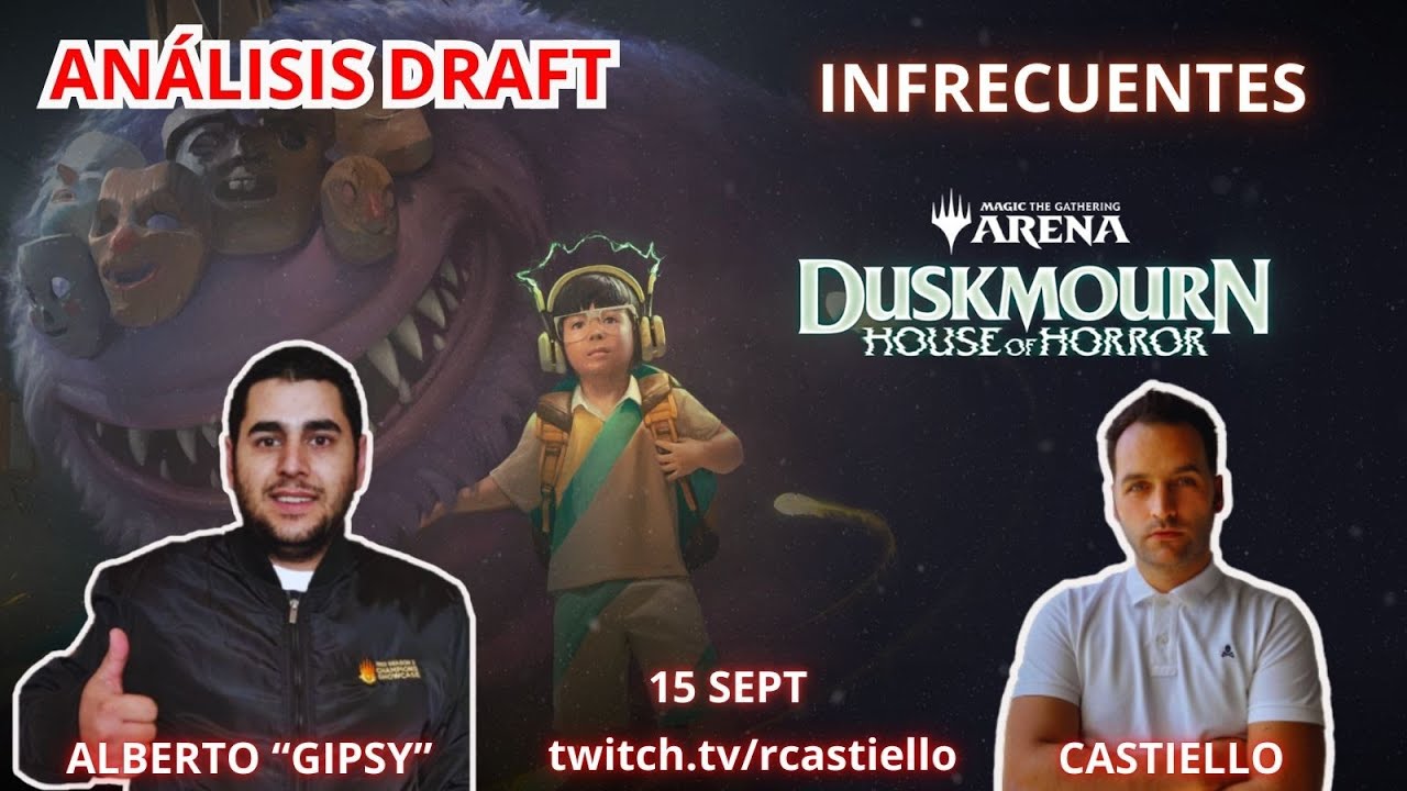🕸️ANÁLISIS LIMITADO DUSKMOURN: HOUSE of HORRORS: CARTAS INFRECUENTES 🕸️