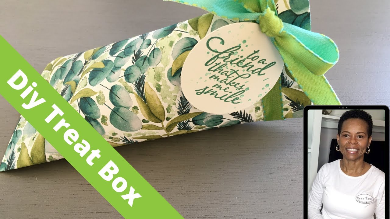 HOW TO MAKE A CUTE AND EASY SELF-CLOSING TREAT BOX! #Handmade #Treatbox #Creativecorner