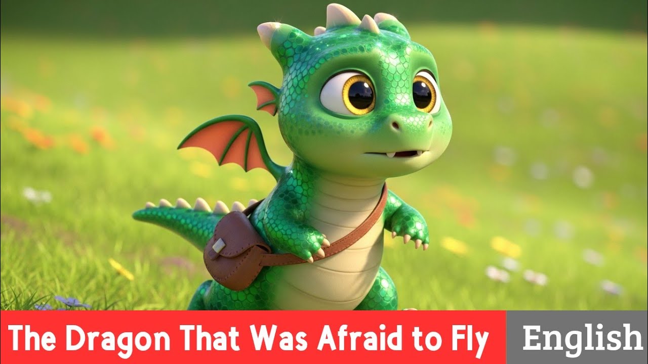 The Dragon That Was Afraid to Fly &ndash; Fairy Tale &ndash; English Stories (Imagination for Kids)