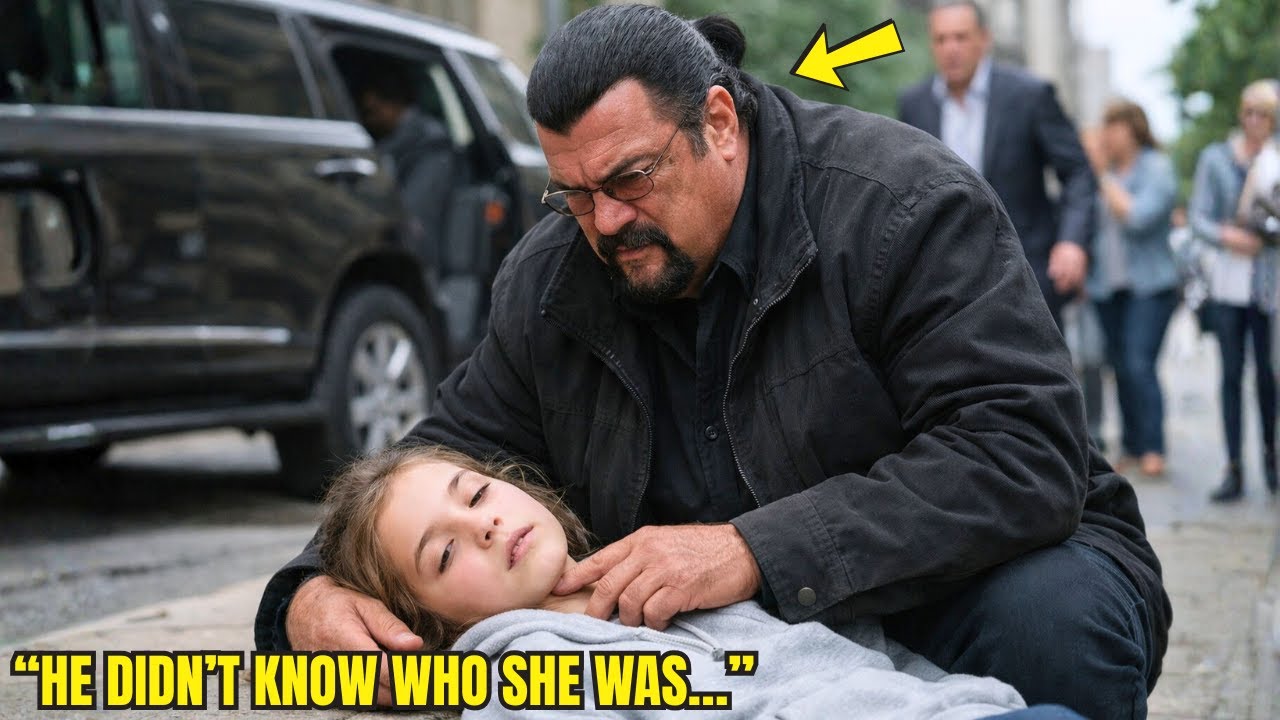 STEVEN SEAGAL RESCUED A DYING GIRL — UNAWARE SHE WAS A BILLIONAIRE’S DAUGHTER