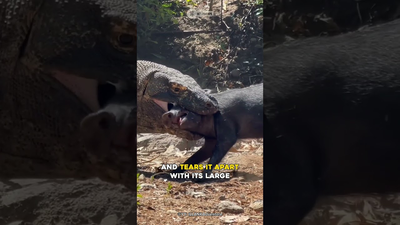 How Do Komodo Dragons Attack ? 