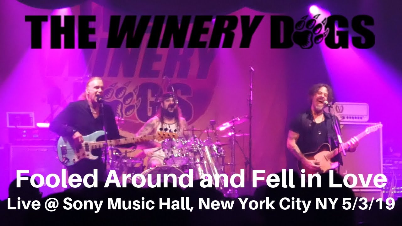 Winery Dogs - Fooled Around and Fell in Love (Elvin Bishop Cover) LIVE @ Sony Music Hall NYC 5/3/19