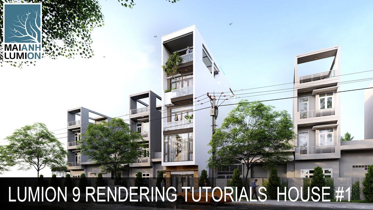 LUMION 9 RENDERING TUTORIALS HOUSE #1