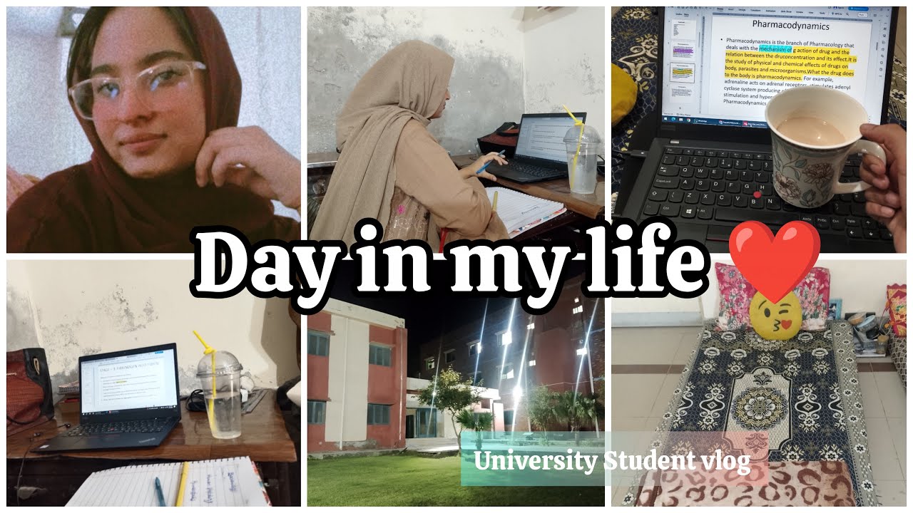 A productive day in my university life 🎓☕ | Study vlog | Student routine