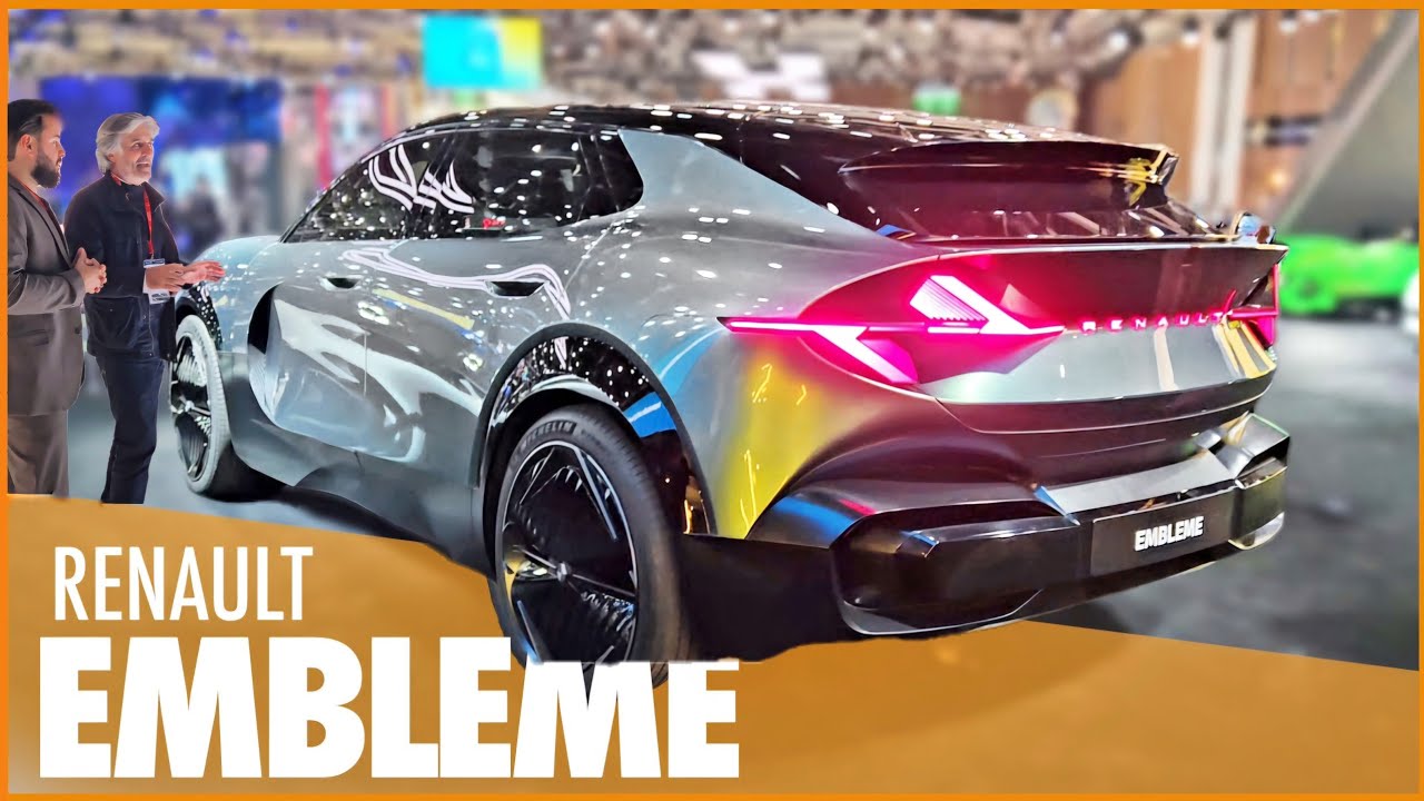 RENAULT EMBLEME 🔶 LA FIN DES SUV ? Le retour du break de chasse | Mondial de l'Auto 2024
