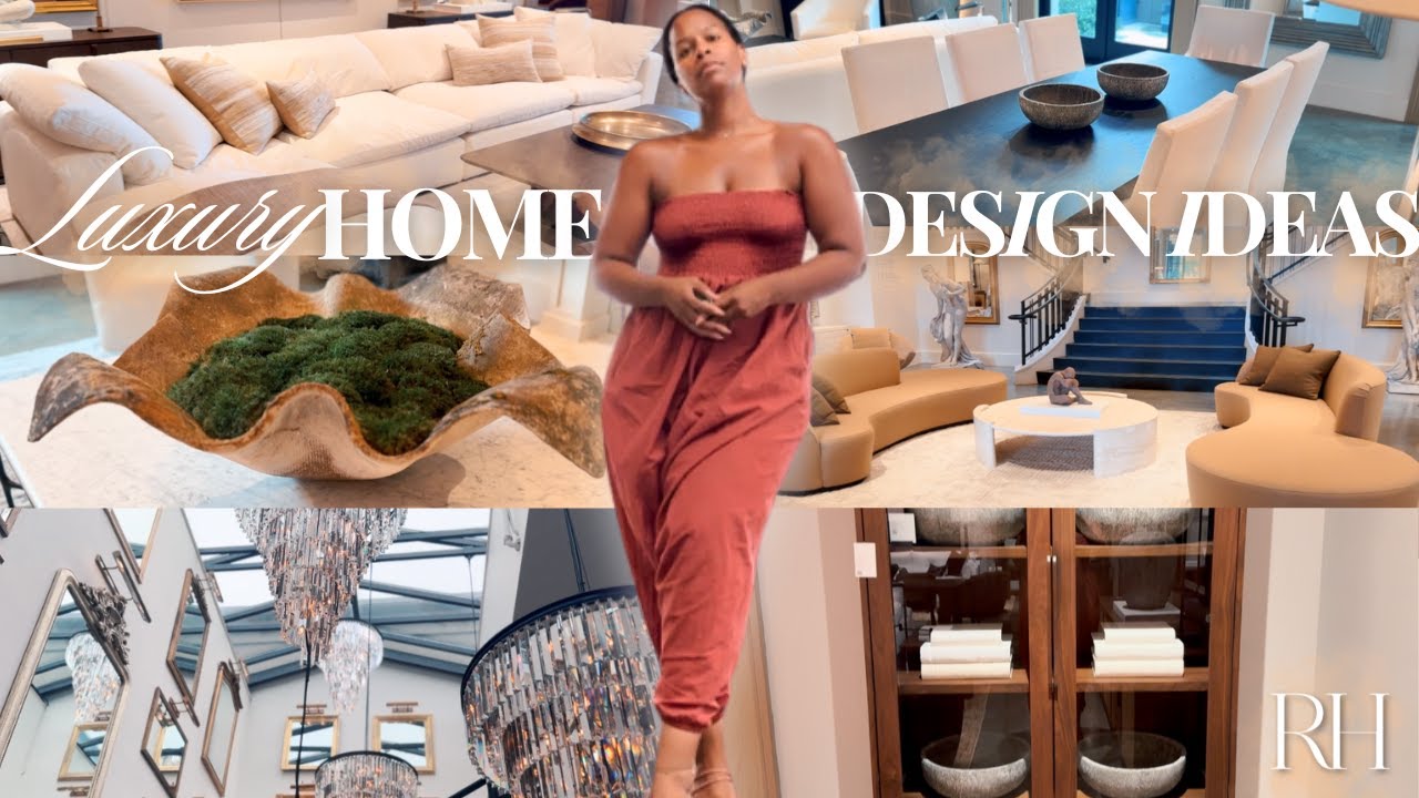 *NEW FURNITURE SHOP WITH ME | RH WALKTHROUGH TOUR | MODERN | LIVING ROOM | BEDROOM | HOME DECOR HAUL