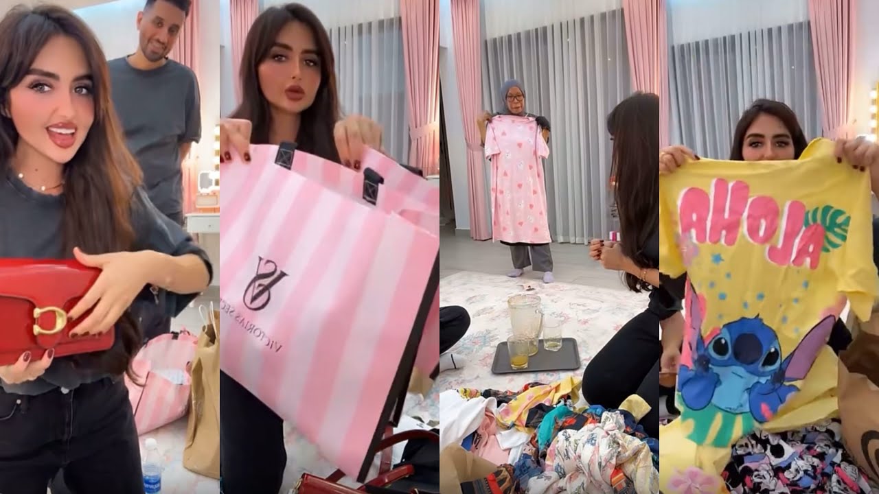 انبوكسينج مشتريات اميره من المول ومشتريات وهدايا لايوان 🛍️🔥 #عائلة_ميرو