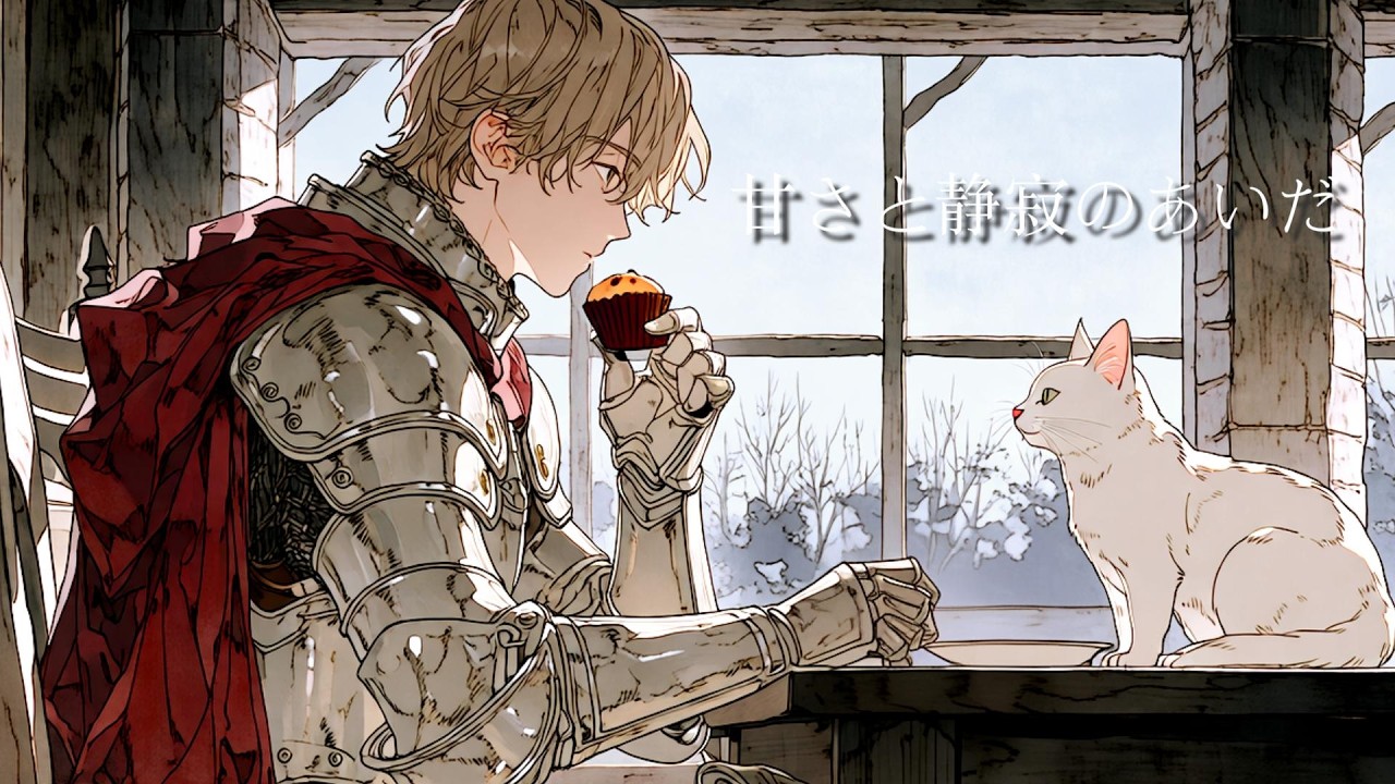 甘さと静寂のあいだ｜騎士と猫の静かな午後｜Medieval Celtic Ambient｜中世1時間BGM