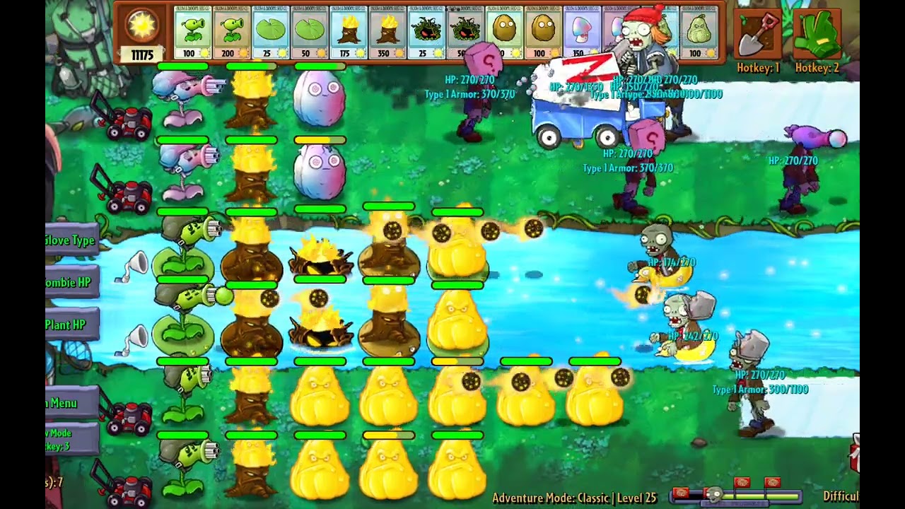 Main plant vs zombie fusion😁