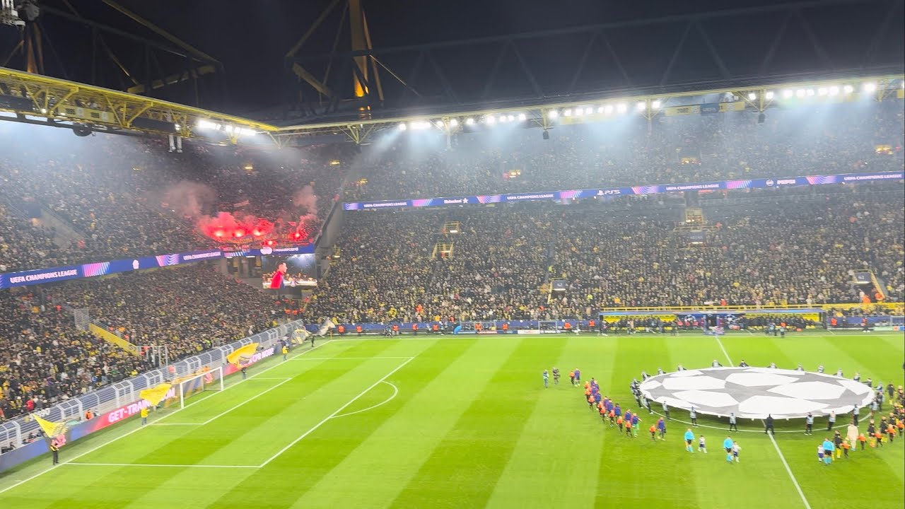 Borussia Dortmund - FC Barcelona 🇩🇪🇪🇸 Champions League anthem 2024/2025