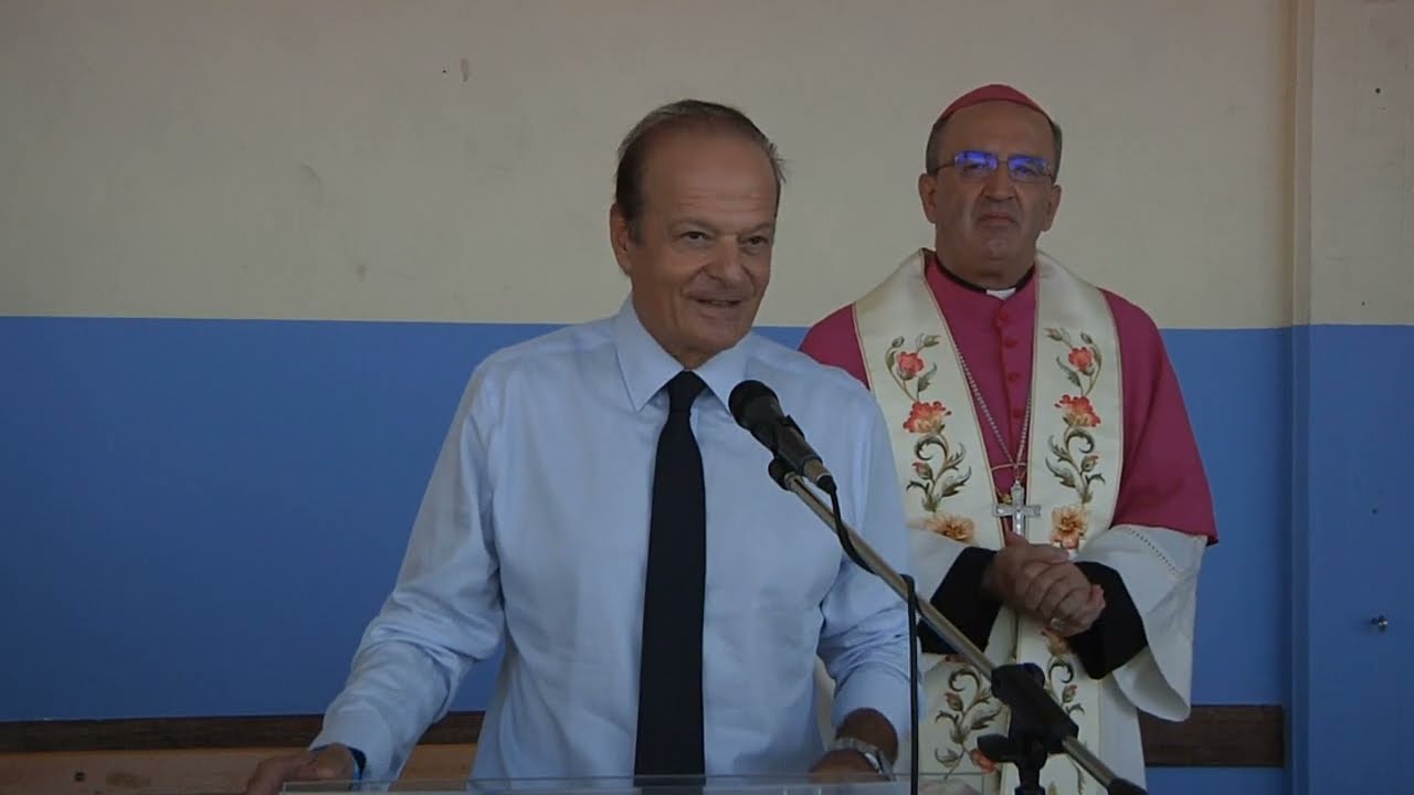 Σύρος 12-9-2022 Ο Αγιασμός στα Εκπαιδευτήρια Δελασάλ για την έναρξη της νέας σχολικής χρονιάς.