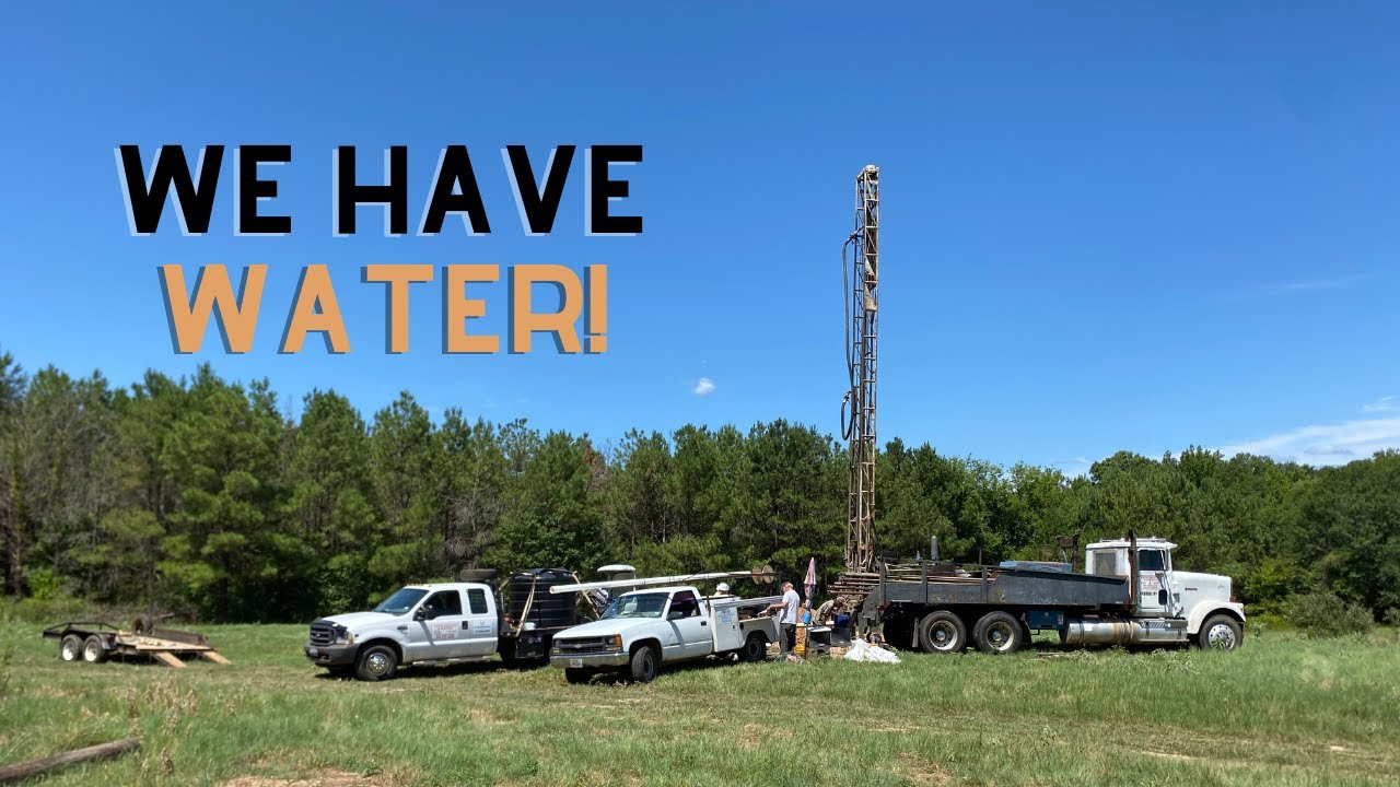 WE HAVE WATER! | The Well is Completed - Homestead Journey