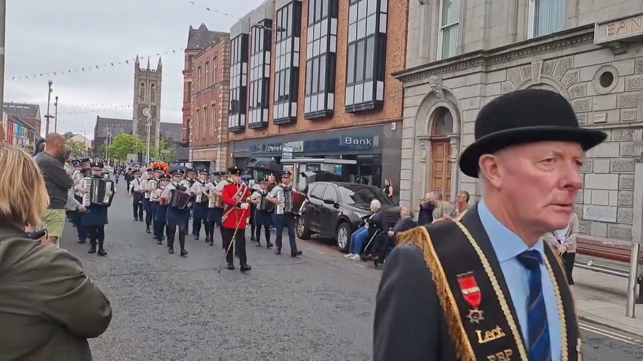 Pride Of The Birches Accordion Band (No2) @ Portadown 13th 2025