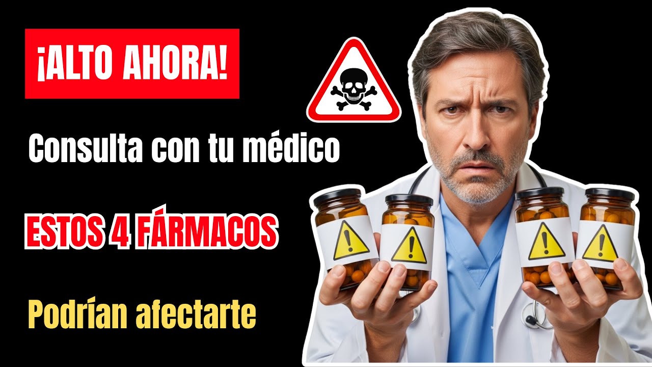 &iexcl;Estos 4 medicamentos que tomas a diario pueden afectar tu cerebro sin que lo sepas!