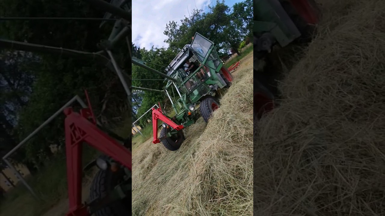 Gt275 in Action beim Heu schwaden🔥👌🏻