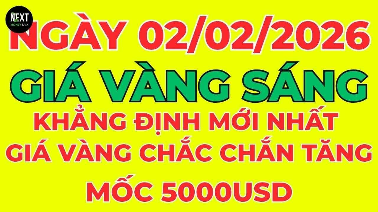 GIÁ VÀNG HÔM NAY 9999 sáng: 2/2/2026- GIÁ VÀNG NHẪN 9999- BẢNG GIÁ VÀNG SJC, 24k 18k