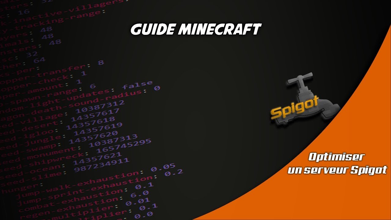 Optimiser un serveur Minecraft Spigot