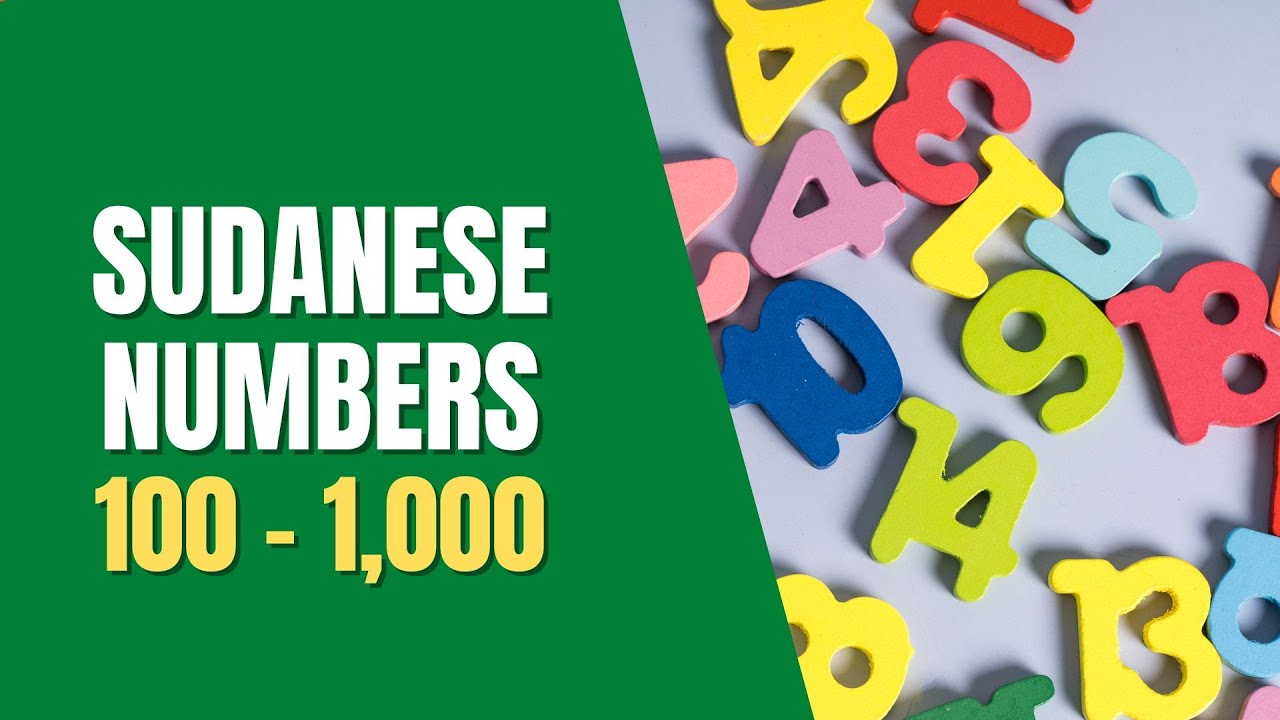 Numbers 100 - 1,000 in Sudanese Arabic #sudanese_arabic #learnsudanese #learnwithdaff