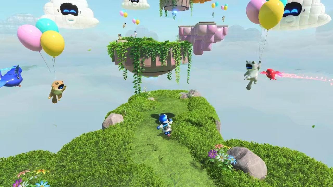 astro bot walkthrough part 96 helium heights