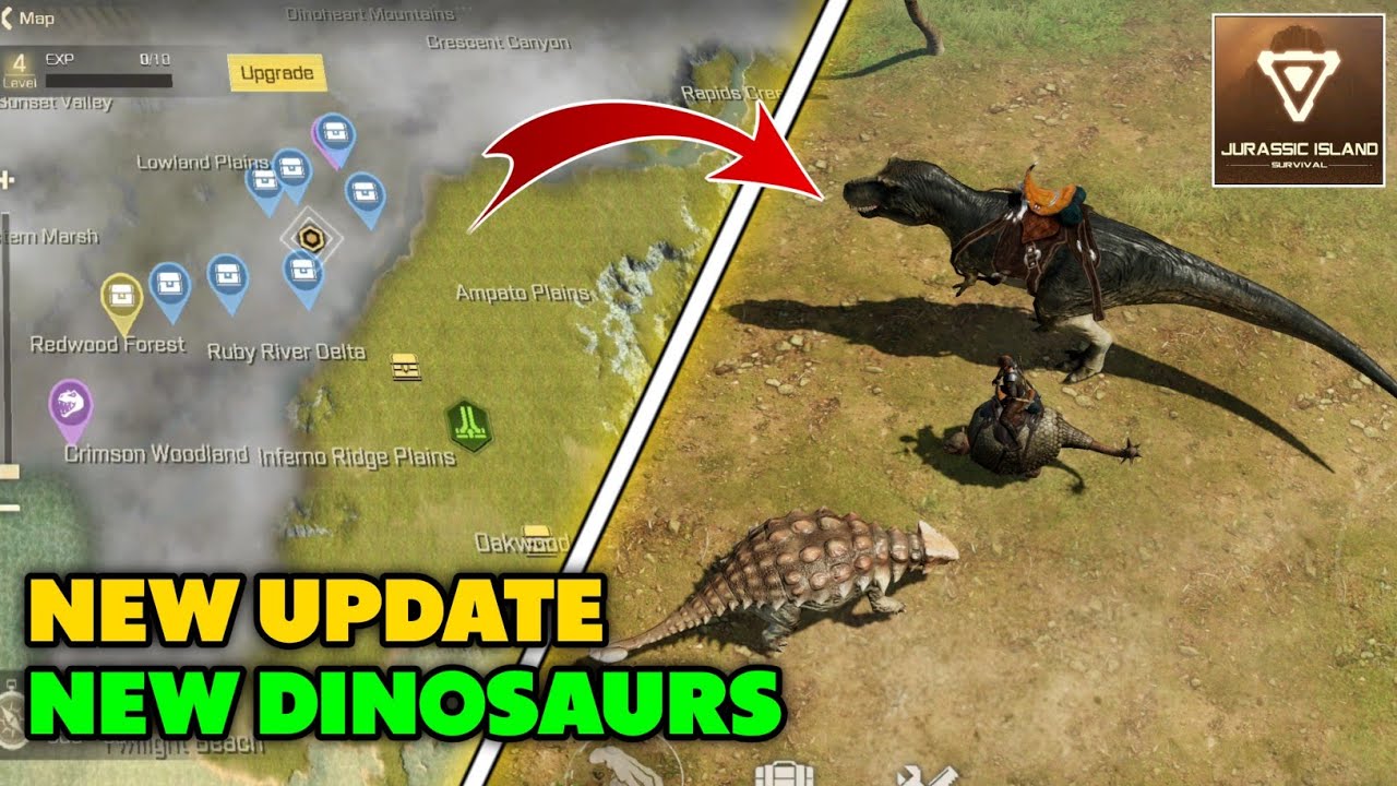 Jurassic Island Survival | NEW UPDATE - NEW DINOSAURS