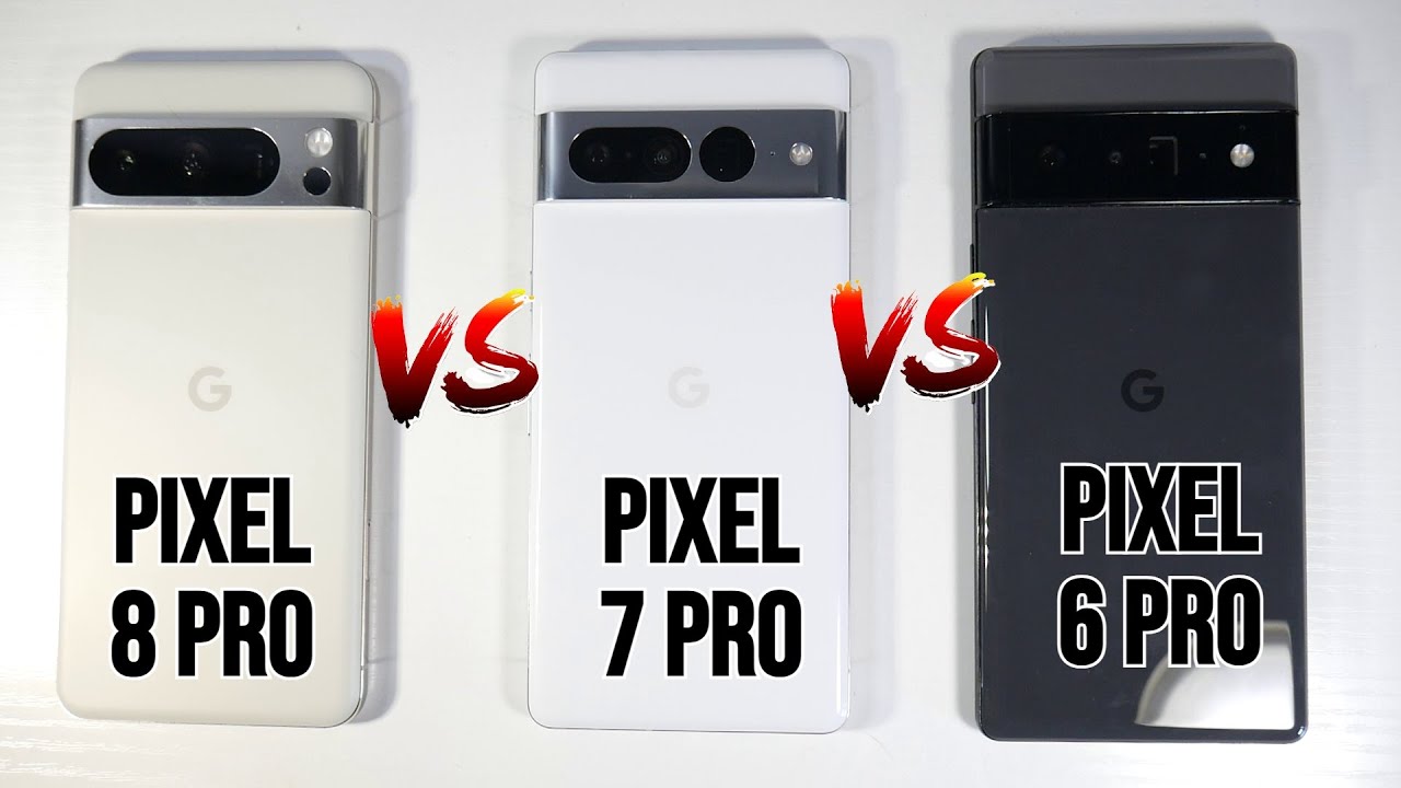 Google Pixel 8 Pro против Pixel 7 Pro против Pixel 6 Pro в 2024 году! Что вам нужно знать!