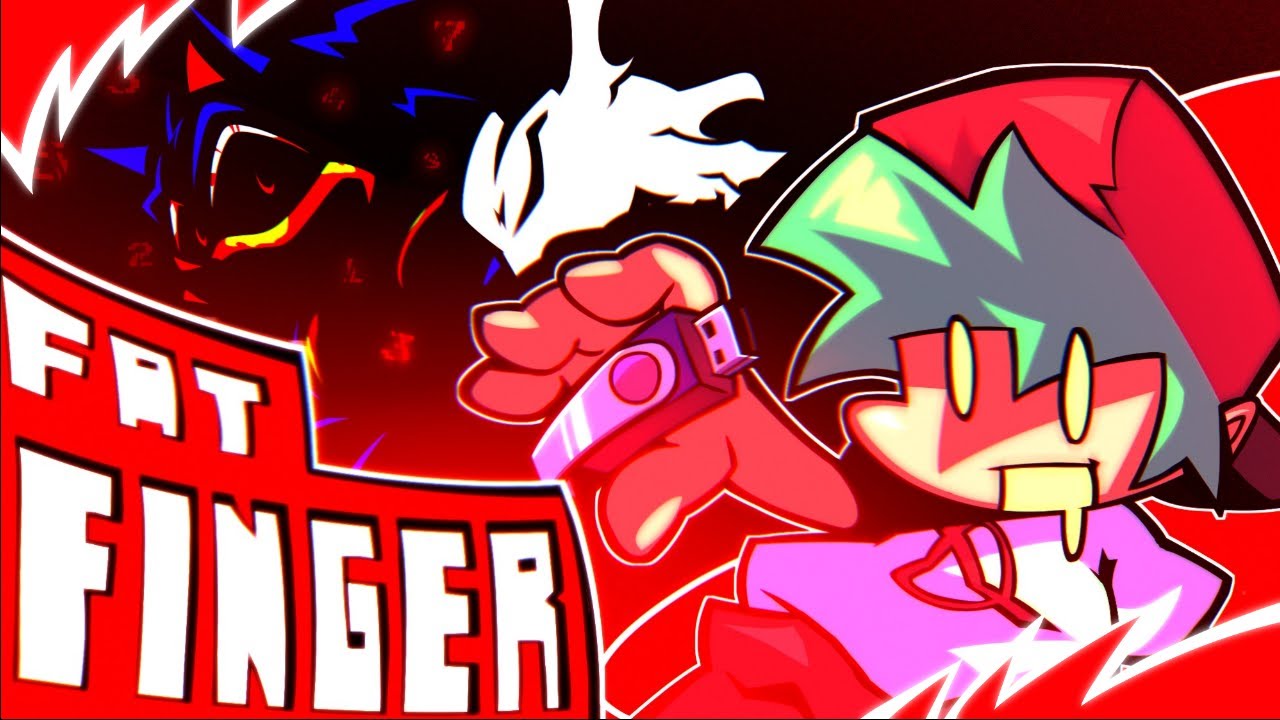 FNF BLUE PENDRIVE SONG: FatFinger (PERFECT MIX)
