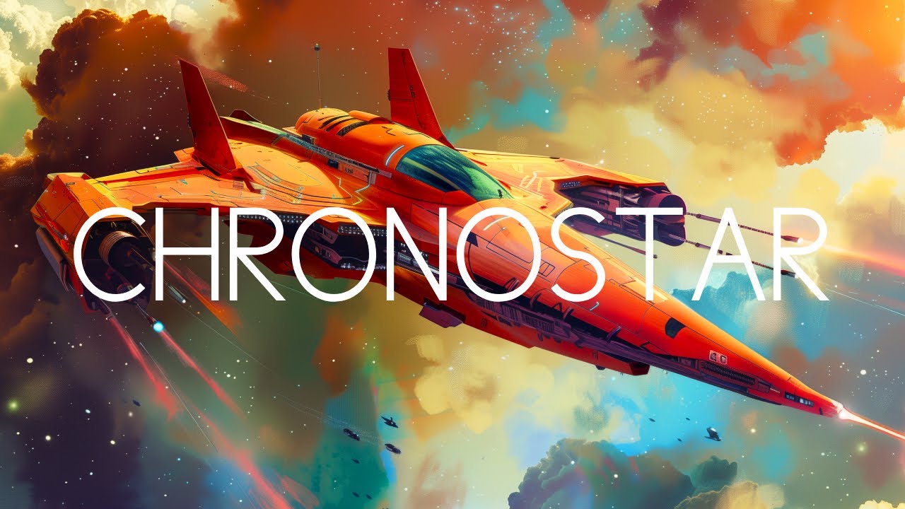 CHRONOSTAR - Synthwave/Retrowave Mix  (For studying, focus, chilling and relaxation)