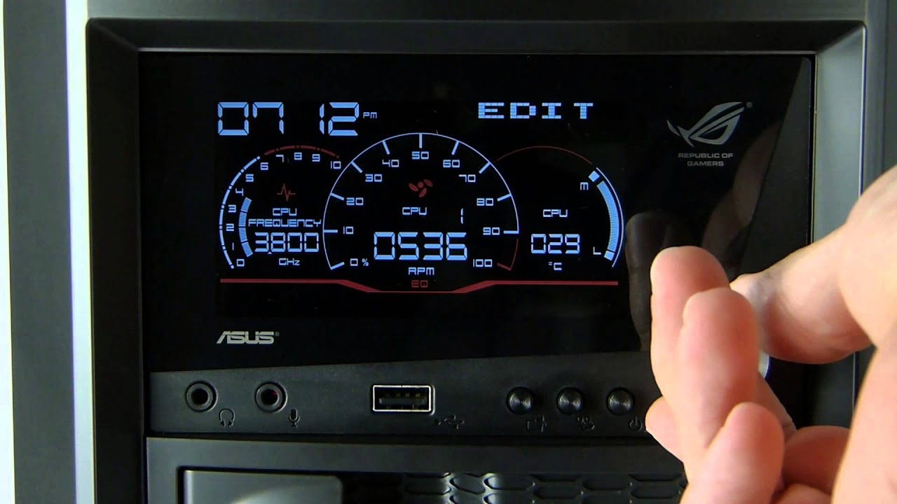 Les fonctions du ROG Front Base