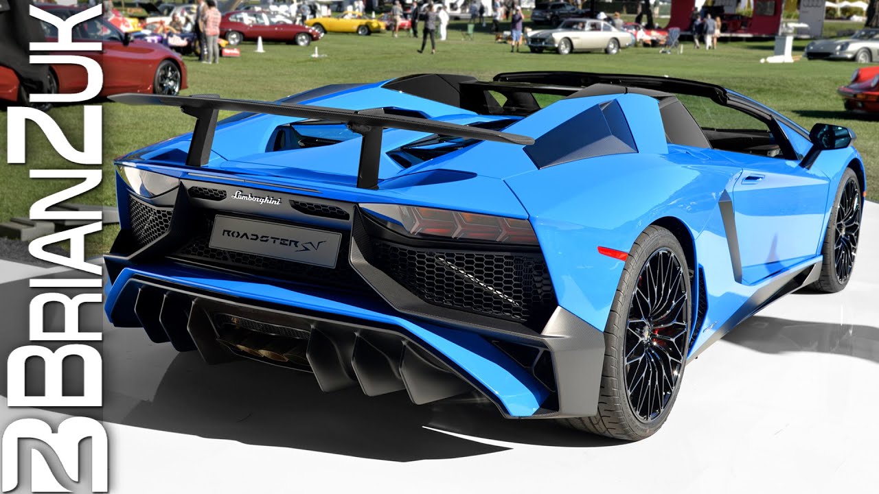 Lamborghini Aventador LP750-4 SV Roadster - World Debut